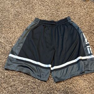 Nike Men's Black and Gray Sports Shorts